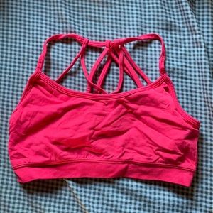 Fabletics unpadded strappy sports bra